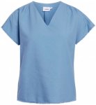 Klitmøller Collective - Women's Ea Shirt - Top Gr S blau/grau