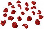 KMZ Holds - Set 3 - 22er Set S Klettergriffset rot