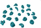 KMZ Holds - Set 3 - 22er Set S Klettergriffset blau