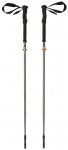 Komperdell - Mountain Trail FXO - Trekkingstöcke Länge 120-135 cm schwarz/oran