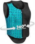 Komperdell - Women's Ballistic FlexFit Women - Protektor Gr XXS türkis