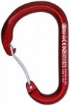 Kong - Paddle Wire Bent Gate - Schnappkarabiner rot