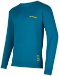 La Sportiva - Climbing On The Moon - Pullover Gr M blau
