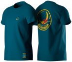 La Sportiva - Climbing On The Moon - T-Shirt Gr XXL blau