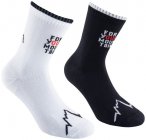 La Sportiva - For Your Mountain Socks - Laufsocken 44-46 weiß