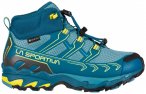 La Sportiva - Kid's Ultra Raptor II Mid GTX - Wanderschuhe 32 blau/türkis