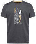 La Sportiva - Solution - T-Shirt Gr S grau/blau