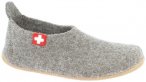 Living Kitzbühel - Slipper Schweizer Kreuz No. 4249 - Hüttenschuhe 34 grau