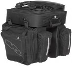 M-Wave - Amsterdam Triple - Gepäckträgertasche Gr 62 l grau/schwarz