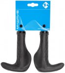 M-Wave - Cloud Ergo Max Fix Be Fahrradgriffe - Fahrradgriffe Gr 140 mm grau/blau
