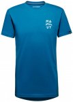 Mammut - Massone T-Shirt Lettering - T-Shirt Gr M;S;XL;XXL orange;schwarz