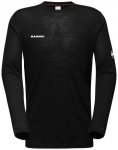 Mammut - Tree Wool Firstlayer Longsleeve - Funktionsshirt Gr S schwarz