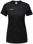 Mammut - Women's Tree Wool Firstlayer T-Shirt - Merinoshirt Gr L schwarz