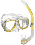 Mares - Combo Ray - Schnorchelset gelb/ clear