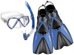 Mares - Kid's Set X-One Pirate - Schnorchelset Gr 24-29 - XS blau