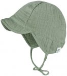 maximo - Baby's Schildmütze m. Ohrenschutz - Cap Gr 39 cm grün