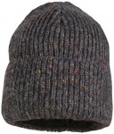 maximo - Girl-Beanie Effektgarn Jerseyfutter mit Umschlag - Mütze Gr 55-57 cm g