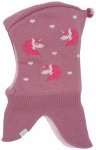 maximo - Girl-Schlupfmütze Jacquard Einhorn - Mütze Gr 51-53 cm rosa