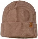 maximo - Kid's Mini-Beanie Umschlag mit Fleecefutter - Mütze Gr 47-49 cm braun