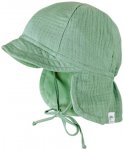 maximo - Kid's Mini Schildmütze Musselin - Cap Gr 53 cm türkis