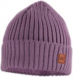 maximo - Kid's Mütze mit Rippe Umschlagrand mit Futter - Mütze Gr 51-53 cm lil