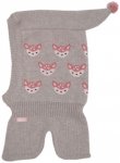 maximo - Mini Girl-Schlupfmütze Reh - Mütze Gr 49-51 cm grau