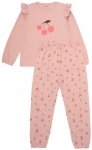 Minymo - Kid's Pyjamas L/S Set AOP No. 124072 - Schlafanzug Gr 86 rosa