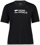 Mons Royale - Women's Icon Relaxed Tee - Merinoshirt Gr XS schwarz