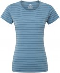 Mountain Equipment - Women's Groundup Stripe Tee - Funktionsshirt Gr 34 blau