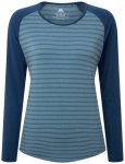 Mountain Equipment - Women's Redline L/S Tee - Longsleeve Gr 36 blau