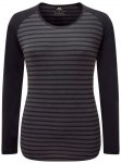 Mountain Equipment - Women's Redline L/S Tee - Longsleeve Gr 34 grau/schwarz