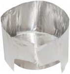 MSR - Solid Heat Reflector w/ Windscreen metallic