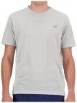 New Balance - Athletics Run S/S - Laufshirt Gr L grau