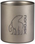 Nordisk - Titanium Mug Double-Wall - Becher Gr 450 ml grau