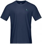 Norrøna - /29 Cotton Activity Embroidery - T-Shirt Gr M blau