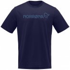 Norrøna - /29 Cotton Norrøna Viking T-Shirt - T-Shirt Gr L blau