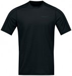 Norrøna - Falketind EqualiserUll T-Shirt - Merinoshirt Gr M schwarz