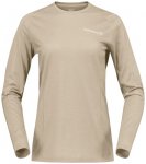 Norrøna - Women's Falketind EqualiserUll Long Sleeve - Merinoshirt Gr M pure ca
