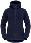 Norrøna - Women's Femund Warmwool3 Hood - Fleecejacke Gr S blau