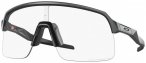 Oakley - Sutro Lite Photochromic S1-S2 (VLT 69%-23%) - Fahrradbrille grau/weiß;