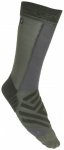 On - High Sock - Laufsocken Unisex S oliv/schwarz/grau