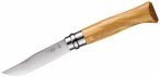 Opinel - Messer No 08 Olivenholz - Messer grün