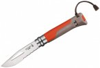 Opinel - Outdoormesser No 08 (8,2 cm) - Messer weiß