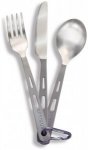 Optimus - Titanium Besteck Set 3-Teilig grau