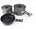 Origin Outdoors - Biwak Topfset Family - Topf Gr 4-5 Personen grau/weiß