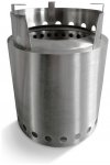 Origin Outdoors - Holzofen Funnel - Trockenbrennstoffkocher stainless steel