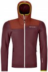 Ortovox - Fleece Plus Hoody - Softshelljacke Gr M rot