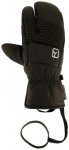 Ortovox - Full Leather 3 Finger Glove - Handschuhe Gr Unisex M schwarz