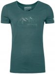 Ortovox - Women's 150 Cool Vintage Badge T-Shirt - Merinoshirt Gr M blau