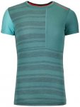 Ortovox - Women's 185 Rock'N'Wool Short Sleeve - Merinounterwäsche Gr S türkis